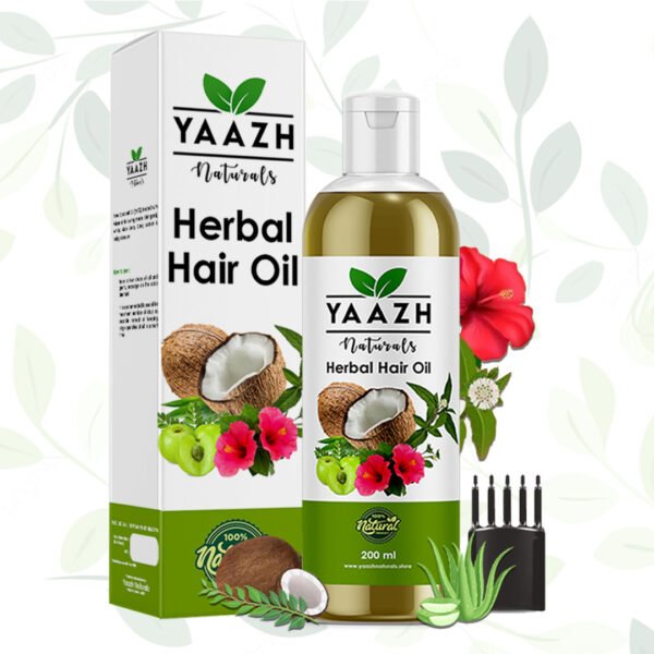 Yaazh Naturals Herbal Hair Oil – 200ml ( Combo) - Image 2