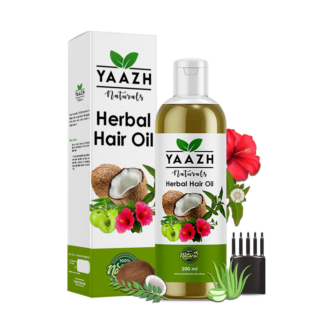 Yaazh Naturals Herbal Hair Oil - 200ml